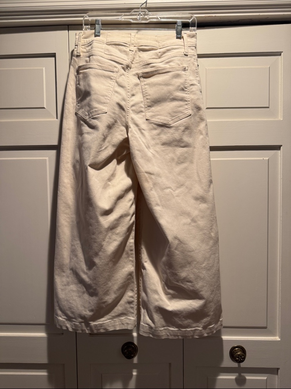 Banana Republic Wide-Leg ecru jeans - Picture 4 of 7